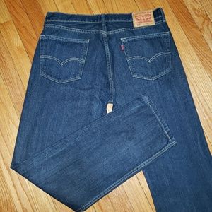 Men Levi's 505 Regular Fit Jeans